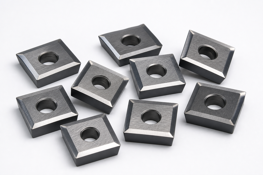 Indexable carbide inserts realistic product image v2